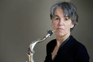 Die Jazz-Saxophonistin Marion Schwan